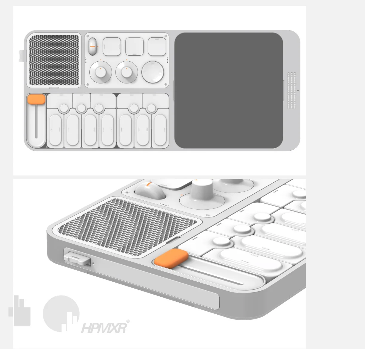 HPMXR form model and control layout development renders