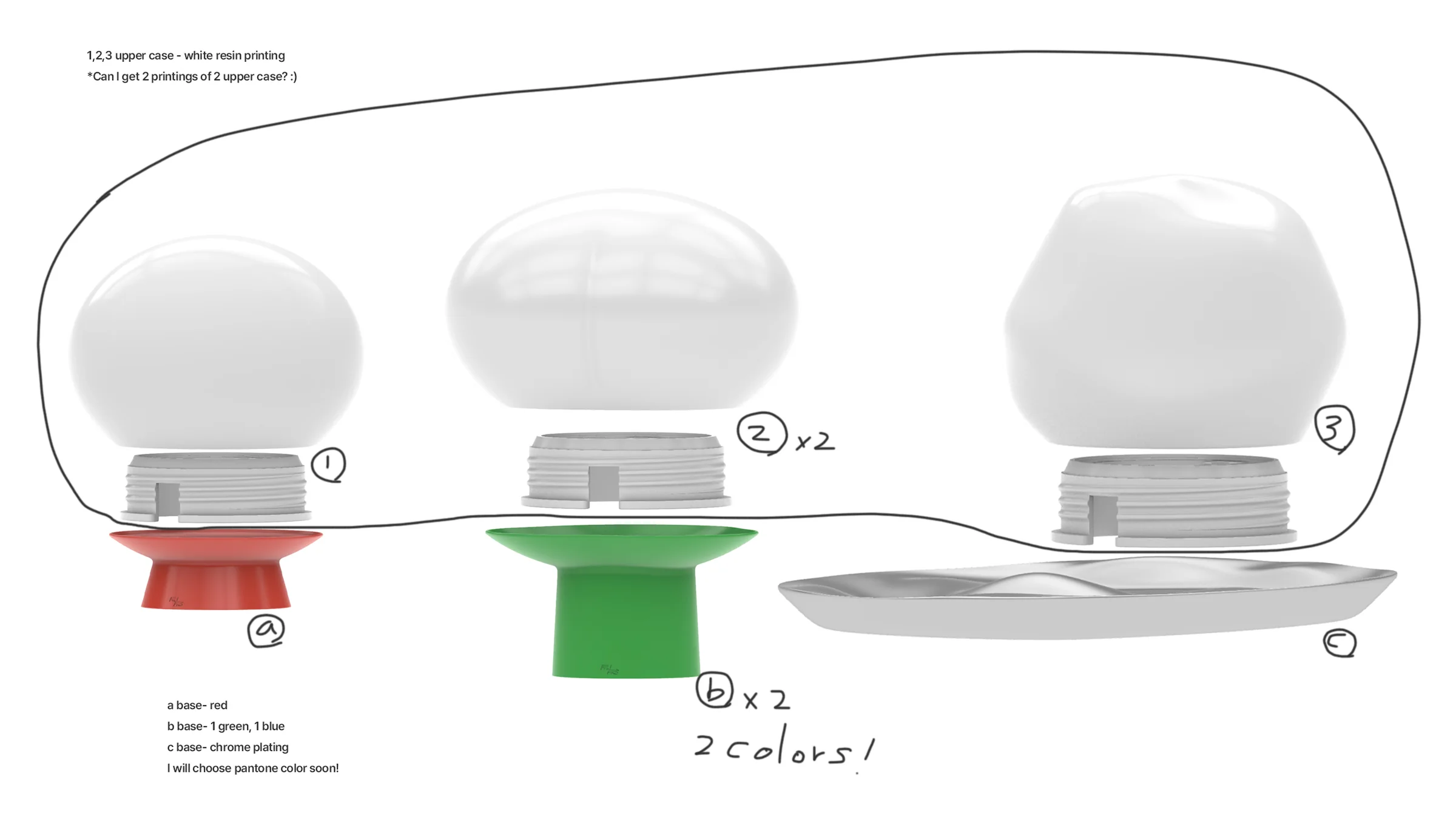 Concept and system development study for the Project Present 2025 lighting collection