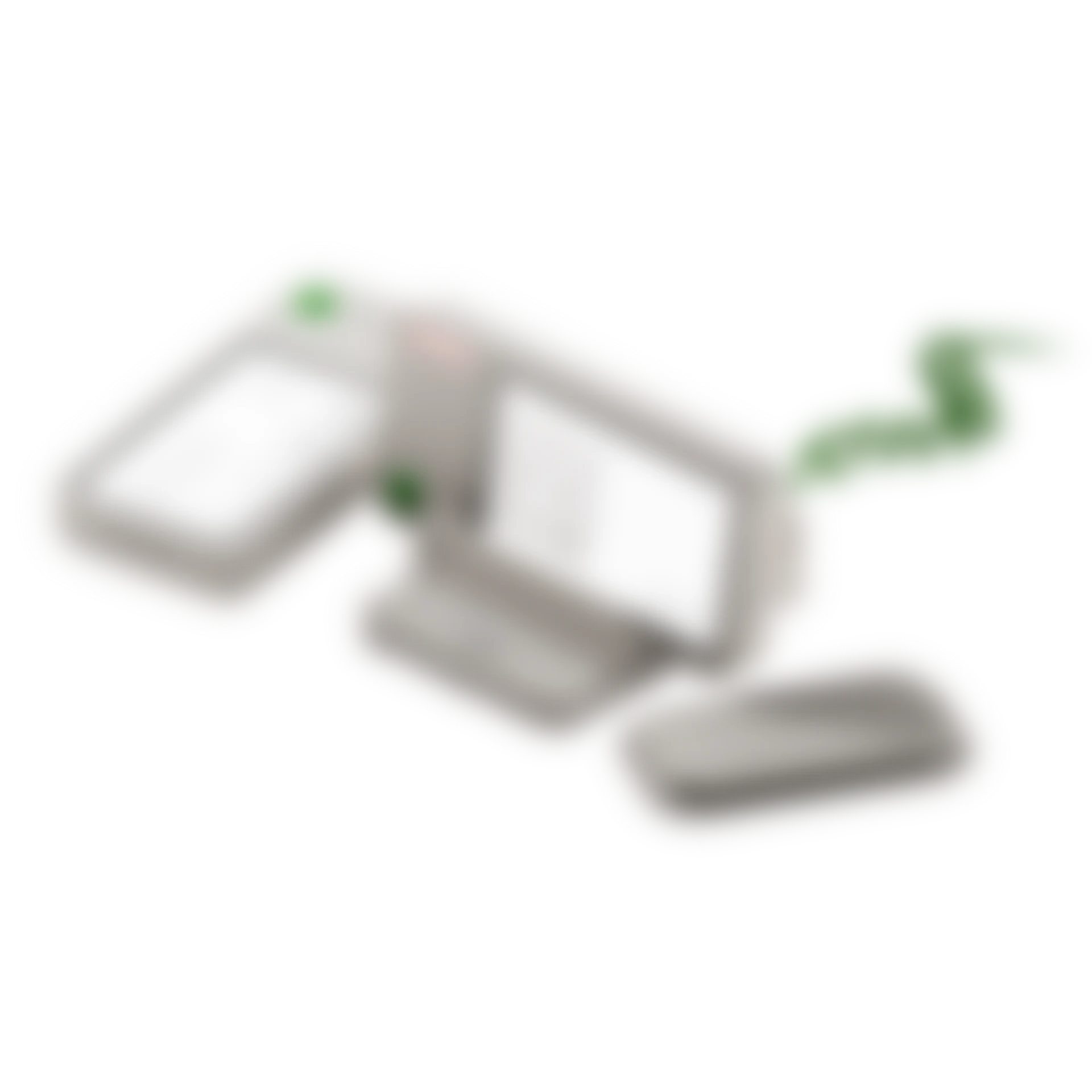 Blurred preview of a confidential medical device